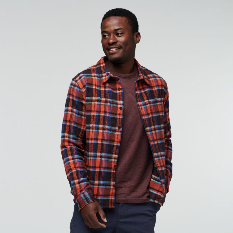 Mero Flannel Shirt - Men's, Cavern Plaid, Model Jeremy