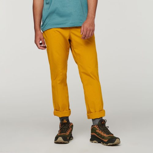 Salto Ripstop Pant - Men's, Amber, Model Xavier