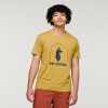 Sunshine Do Good Organic T-Shirt - Men's, Hops, Model Xavier