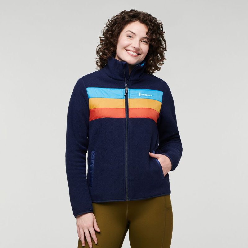 Teca Fleece Full-Zip Jacket - Women's, Half Full, Model Courtney