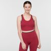 Mari Crop - Women's, Raspberry, Model Aya