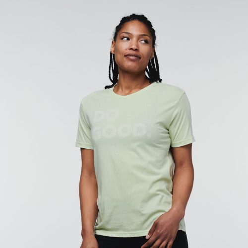 Do Good T-Shirt - Women's, Lichen, Model Callie