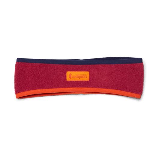 Teca Fleece Headband, Raspberry