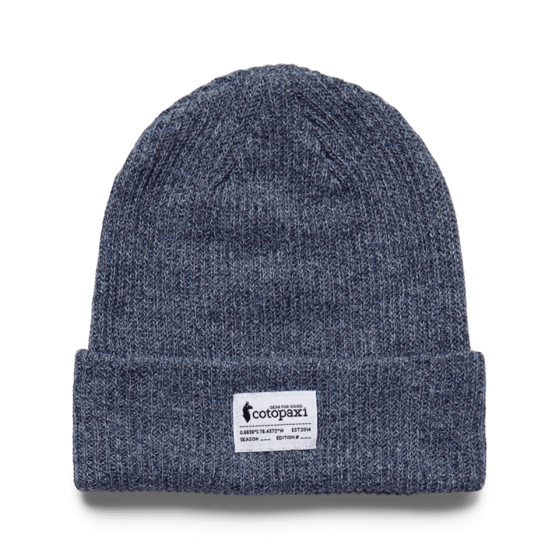 Wharf Beanie - Cotopaxi Patch, Heather Graphite