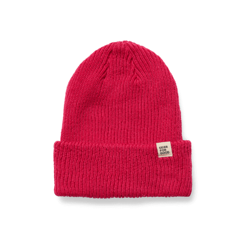 Wharf Beanie, Raspberry