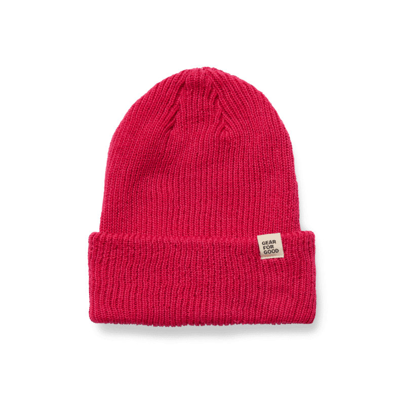 Wharf Beanie, Raspberry