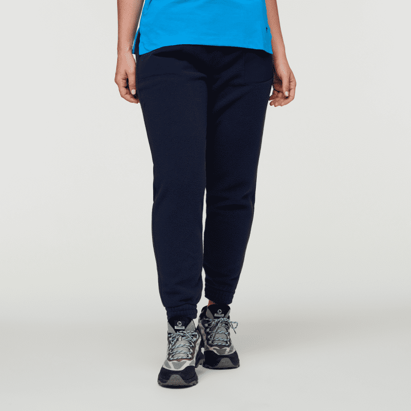 Abrazo Fleece Jogger - Women's, Maritime, Model Aya