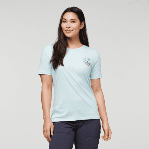 Camp Life Organic T-Shirt - Women's, Ice