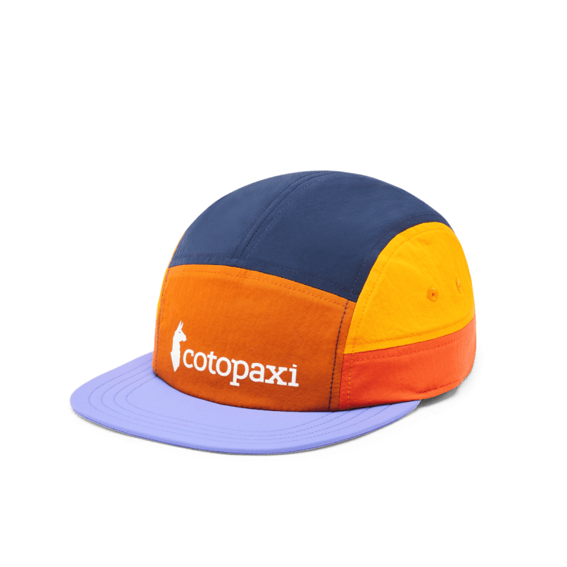 Cotopaxi Tech 5-Panel Hat, Mezcal/Amethyst