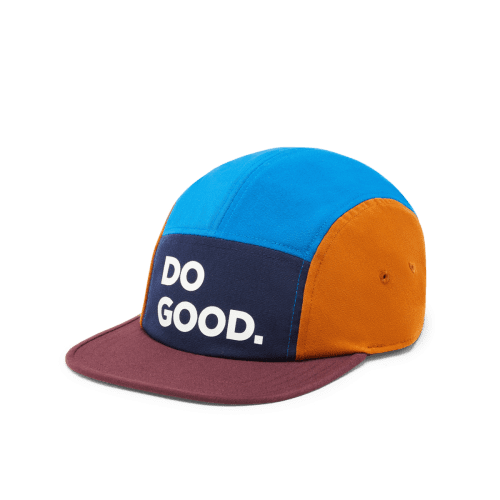 Do Good 5-Panel Hat, Maritime/Wine