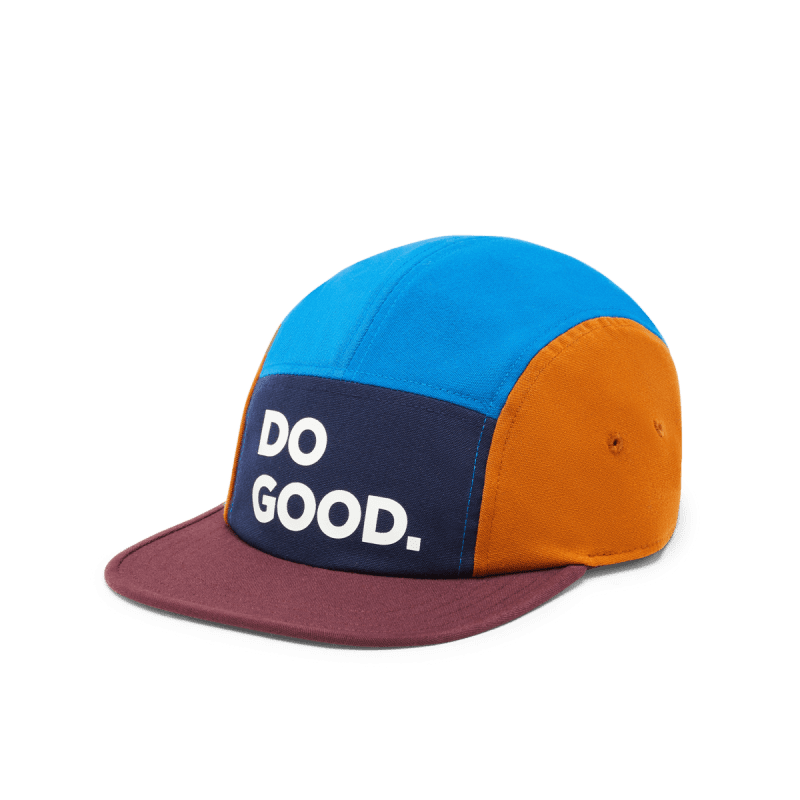 Do Good 5-Panel Hat, Maritime/Wine