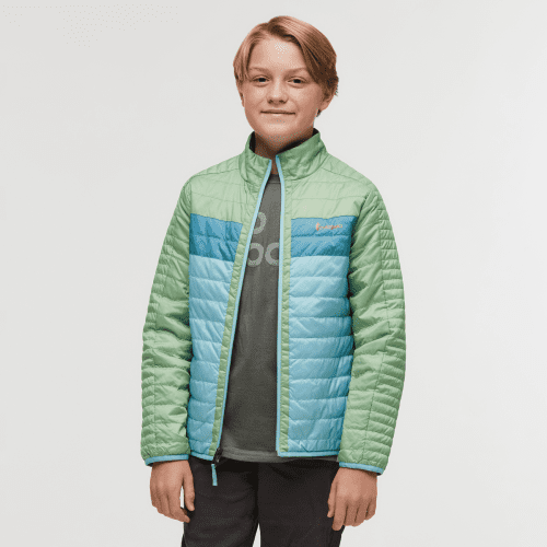 Capa Insulated Jacket - Kids', Aspen/Bluebird, Model Dax