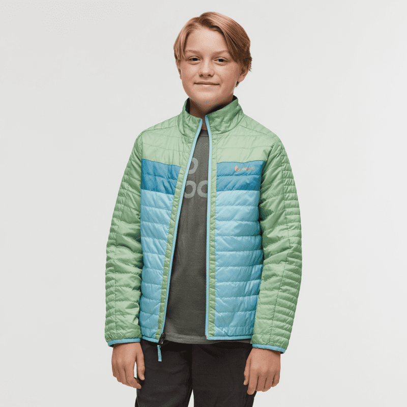 Capa Insulated Jacket - Kids', Aspen/Bluebird, Model Dax