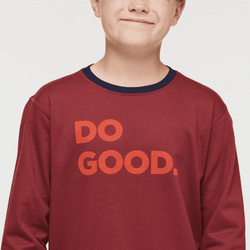 1200x1200png F23KidsDoGoodOrganicCrewSweatshirtBurgundy 4 e93f0421 2988 4250 bac8 54fdbd31a064