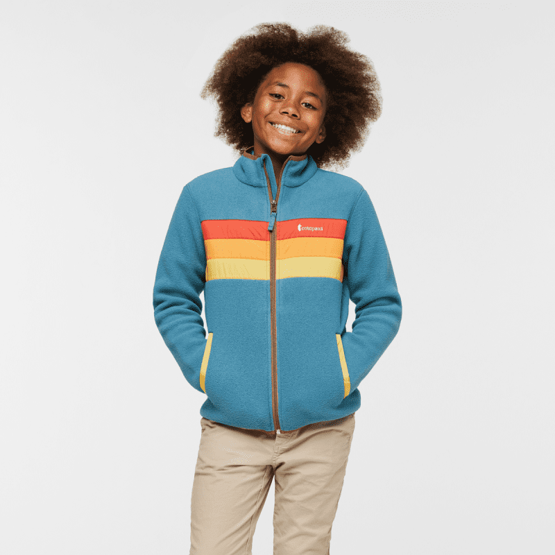 Teca Fleece Jacket - Kids', Mountaineer, Model Isaiah