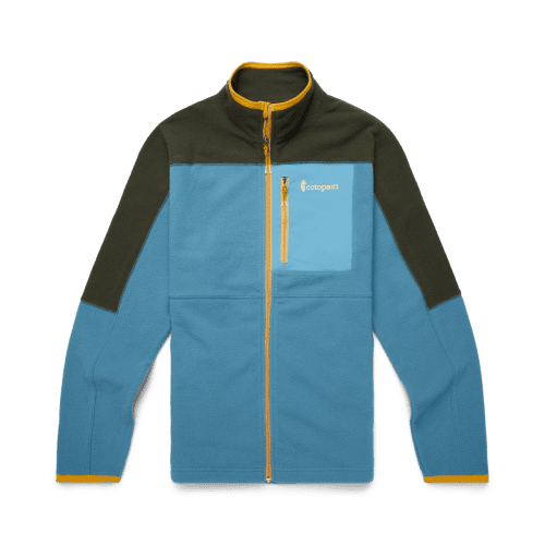 Abrazo Fleece Full-Zip Jacket - Men's, Woods/Blue Spruce, Detail