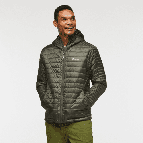 Capa Insulated Hooded Jacket - Men's, Cotopaxi Iron, Model Jason