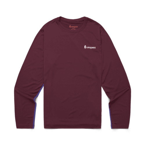 Fino Long-Sleeve Tech Tee, Wine