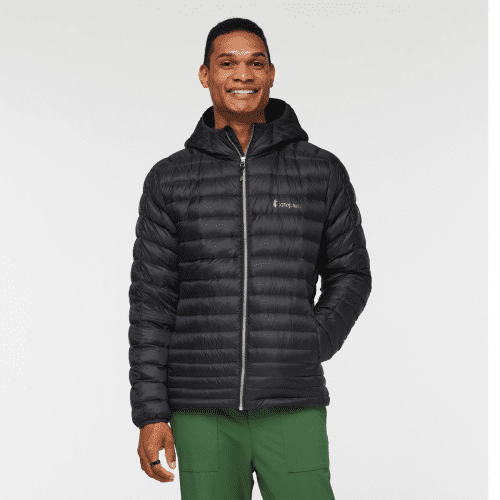 Fuego Hooded Down Jacket - Men's, Cotopaxi Black, Model Jason