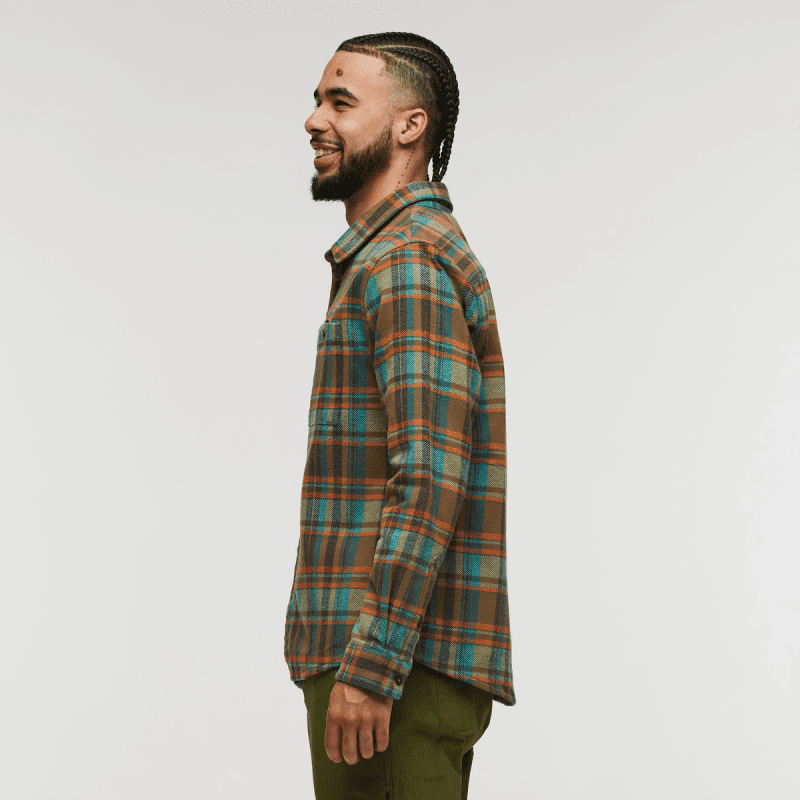 1200x1200png F23MMeroOrganicFlannelShirtOakPlaid 5