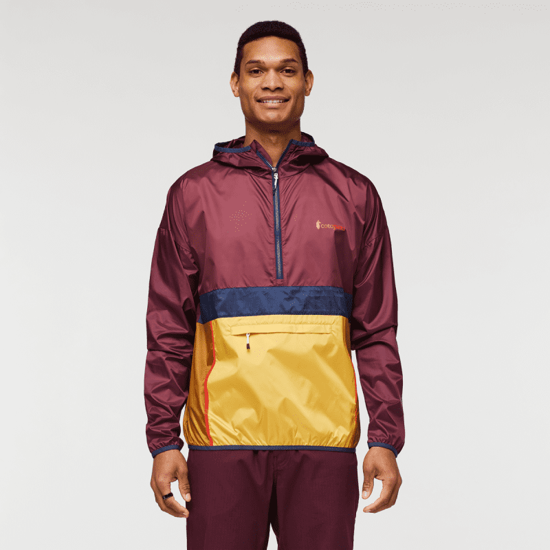 Teca Half-Zip Windbreaker - Men's, Sahara Nights, Model Jason