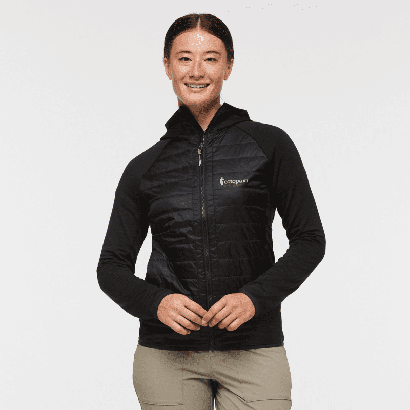 Capa Hybrid Insulated Hooded Jacket - Women's, Cotopaxi Black, Model Aya