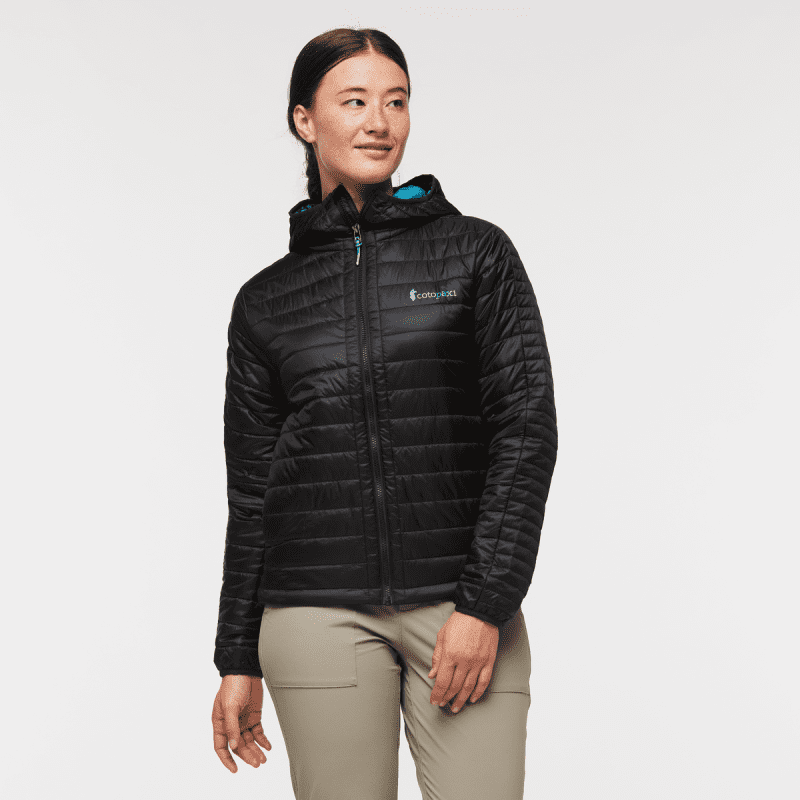 Capa Insulated Hooded Jacket - Women's, Cotopaxi Black, Model Aya