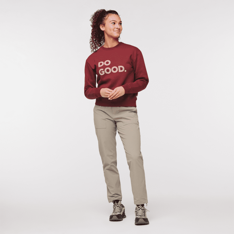 1200x1200png F23WDoGoodOrganicCrewSweatshirtBurgundy 1