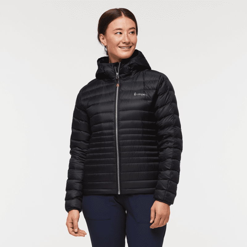 Fuego Hooded Down Jacket - Women's, Cotopaxi Black, Model Aya