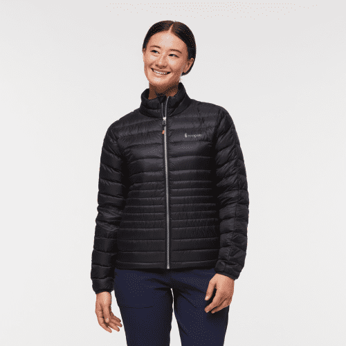 Fuego Down Jacket - Women's, Cotopaxi Black, Model Aya