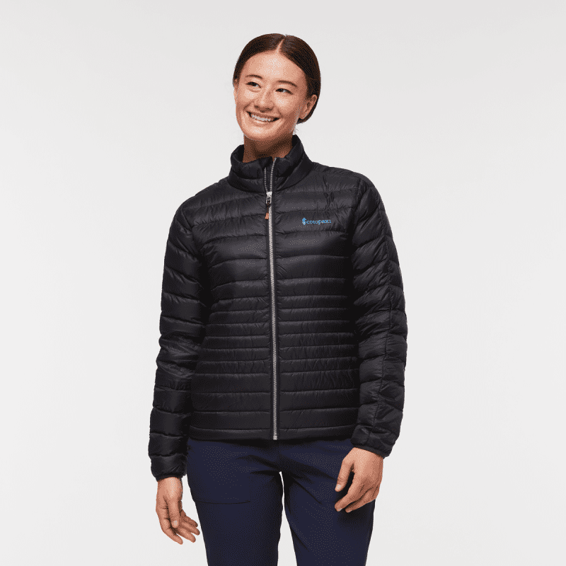 Fuego Down Jacket - Women's, Cotopaxi Black, Model Aya