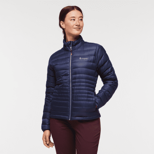 Fuego Down Jacket - Women's, Cotopaxi Maritime, Model Aya