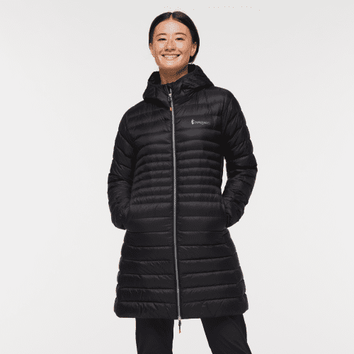 Fuego Down Parka - Women's, Cotopaxi Black, Model Aya