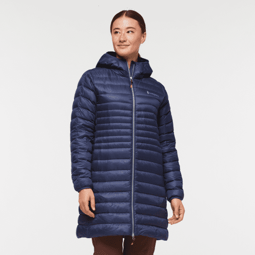 Fuego Down Parka - Women's, Cotopaxi Maritime, Model Aya