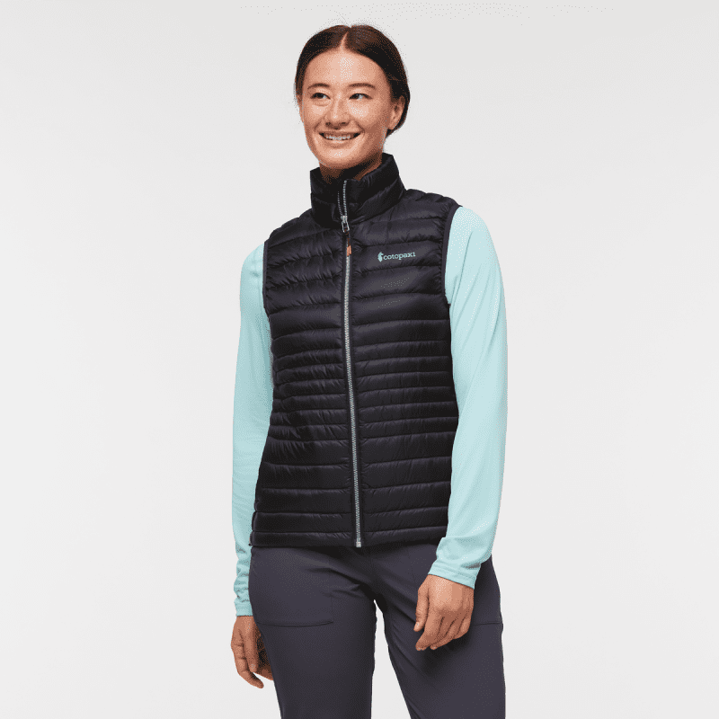 Fuego Down Vest - Women's, Cotopaxi Black, Model Aya