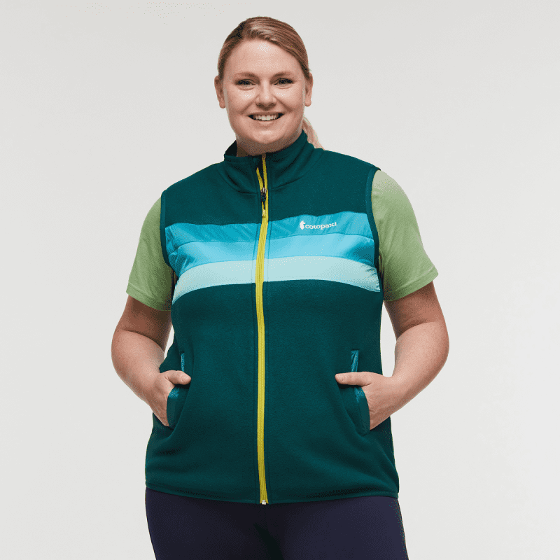 Teca Fleece Vest - Women's, Grand Isle, Model Nicole