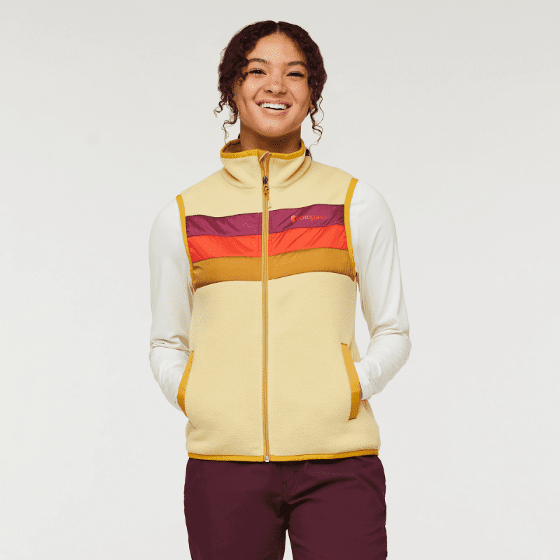 Teca Fleece Vest - Women's, Star Light, Model London