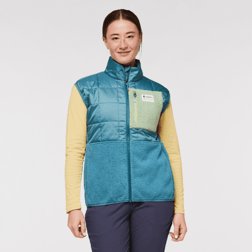 Trico Hybrid Vest - Women's, Blue Spruce/Drizzle, Model Aya