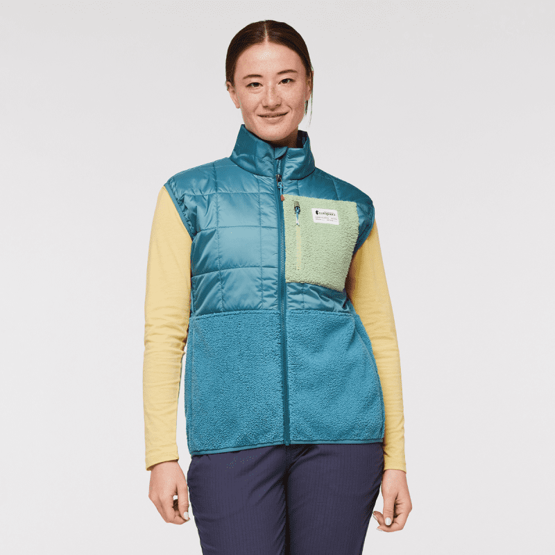 Trico Hybrid Vest - Women's, Blue Spruce/Drizzle, Model Aya