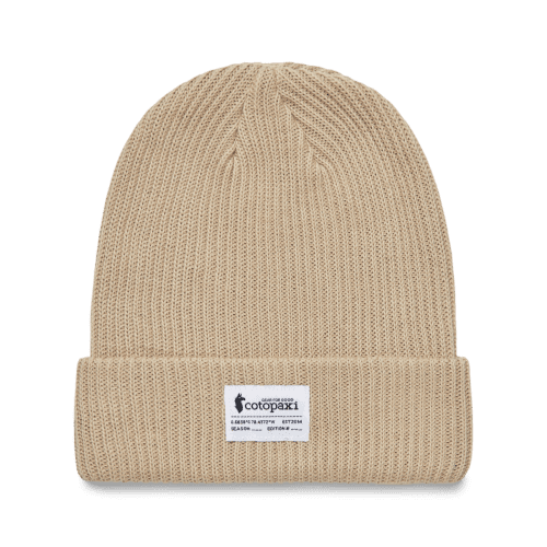 Wharf Beanie - Cotopaxi Patch, Oatmeal