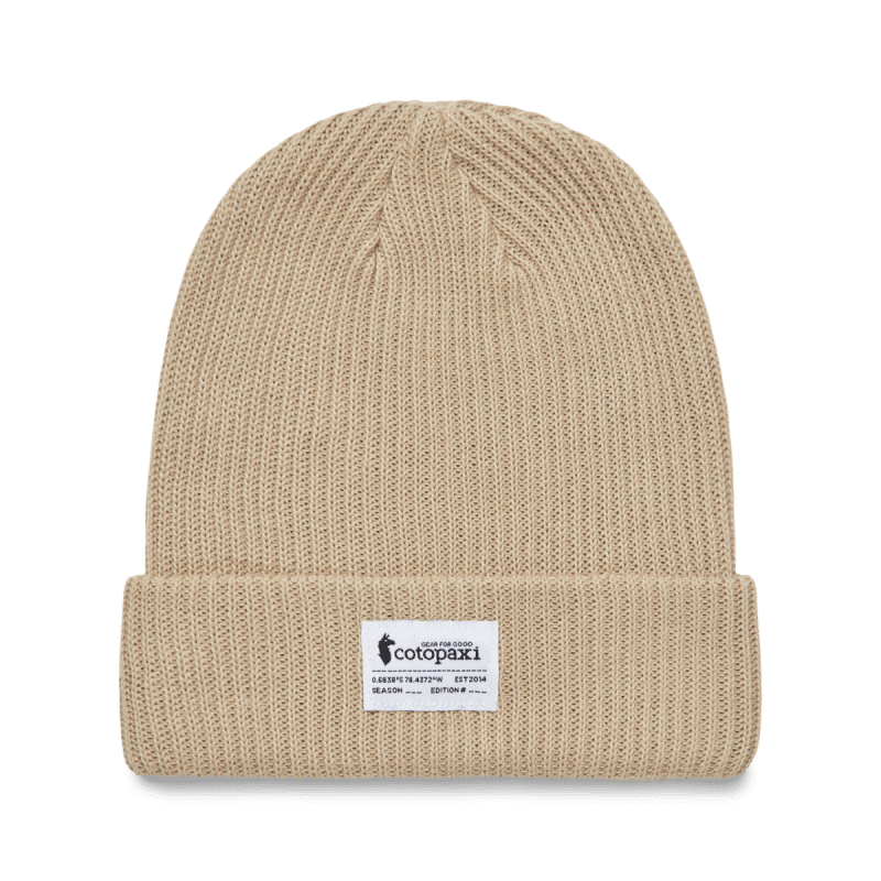 Wharf Beanie - Cotopaxi Patch, Oatmeal