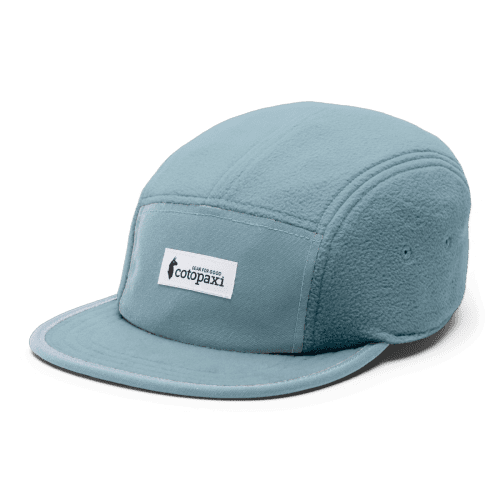 Fleece 5-Panel Hat, Sea Spray, Detail