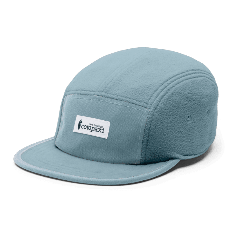 Fleece 5-Panel Hat, Sea Spray, Detail