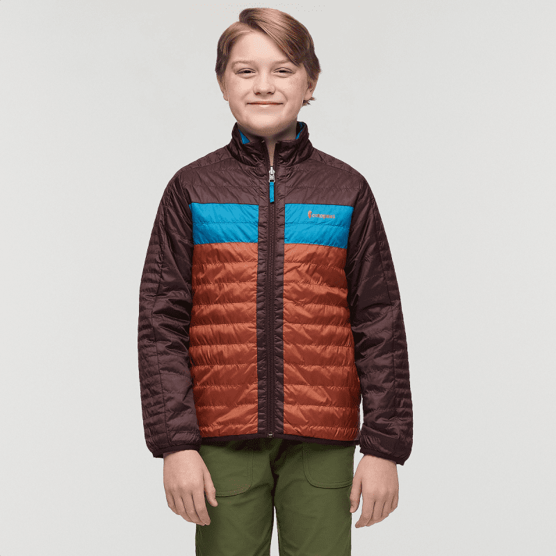 Capa Insulated Jacket - Kids', Coffee/Rusty, Model Dax