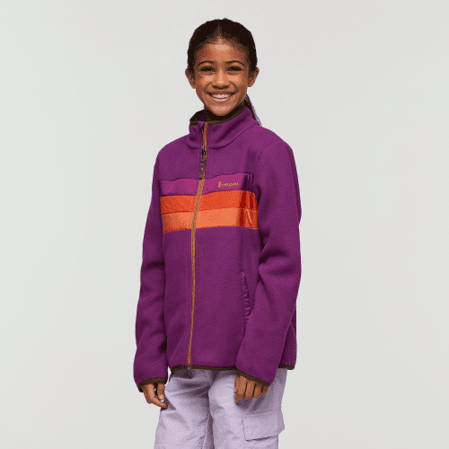 Teca Fleece Jacket - Kids', Story Time, Model Maliyah