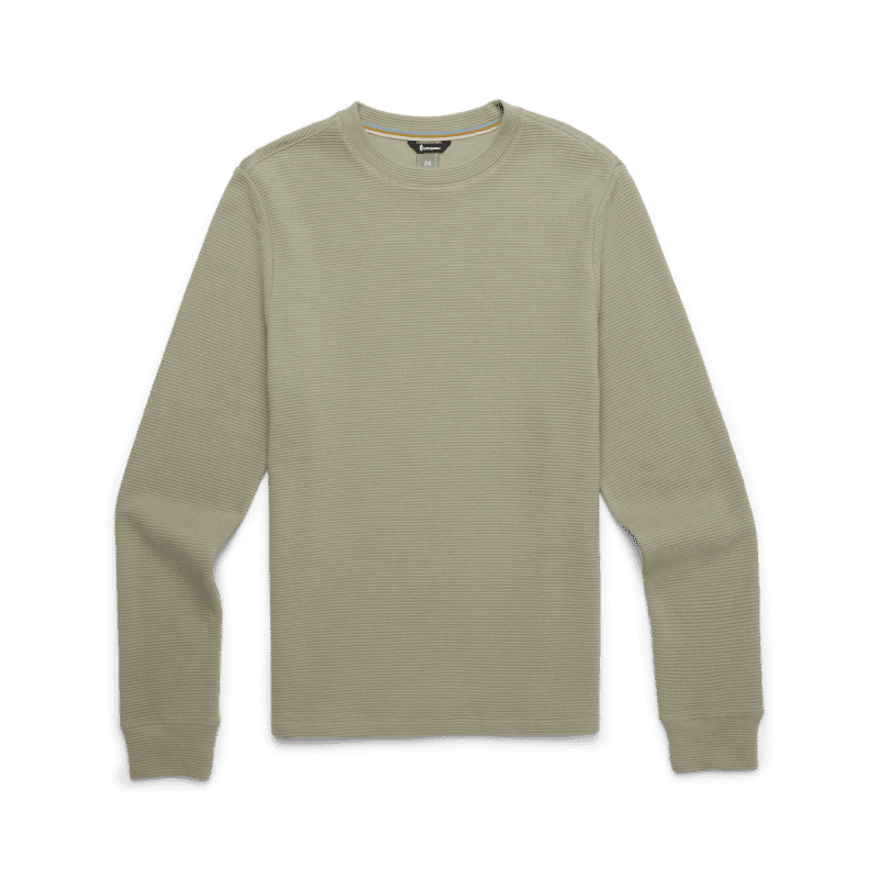 Atajo Long-Sleeve Waffle Shirt - Men's, Stone