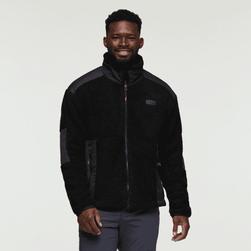 Bacano Fleece Jacket - Men's, Cotopaxi Black, Model Kirk