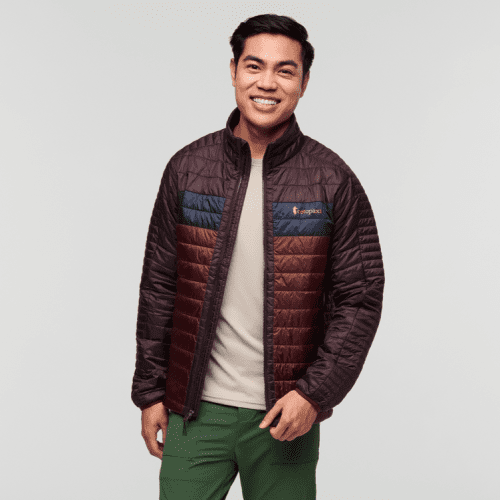 Capa Insulated Jacket - Men's, Coffee/Chestnut, Model Justin