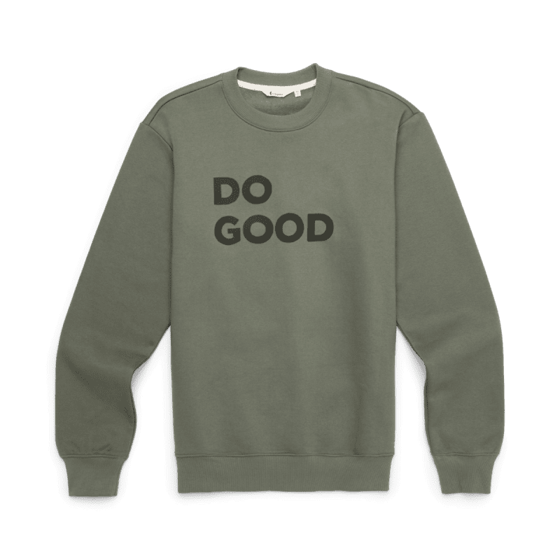 Do Good Crew Sweatshirt - Men's, Fatigue, Detail