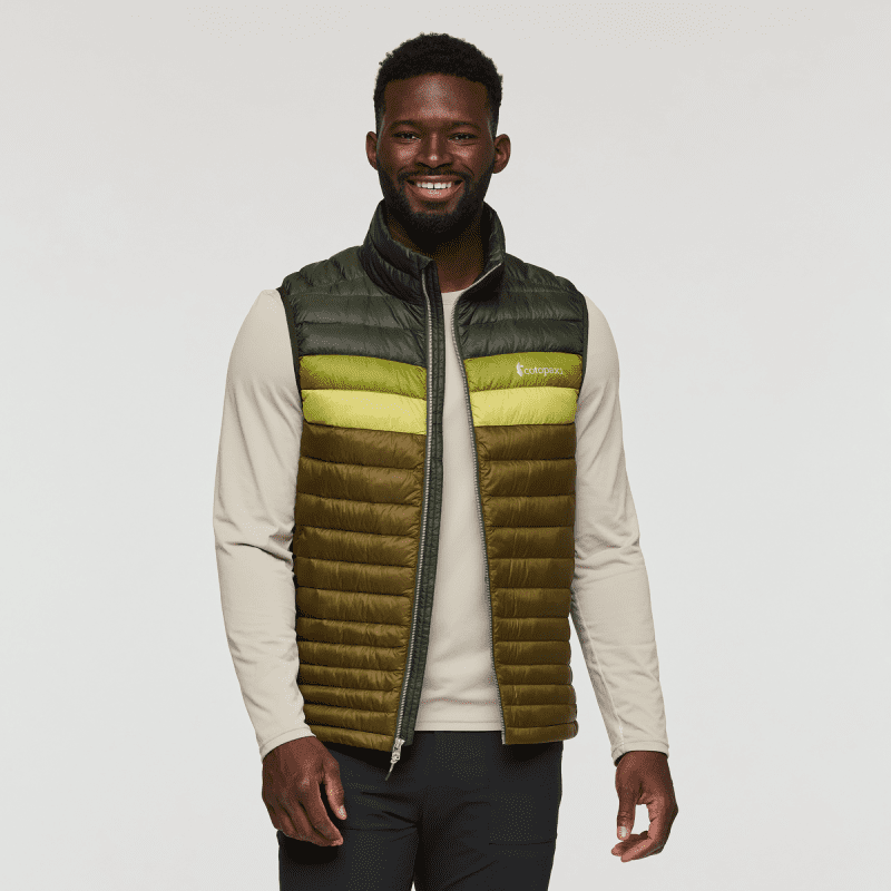 Fuego Down Vest - Men's, Woods/Live Oak, Model Kirk